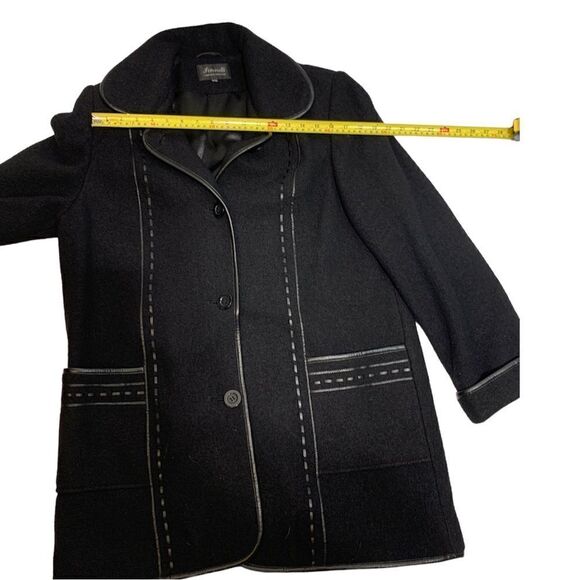 VINTAGE Fennelli Limited Edition Wool Jacket With Scarf - Picture 10 of 10